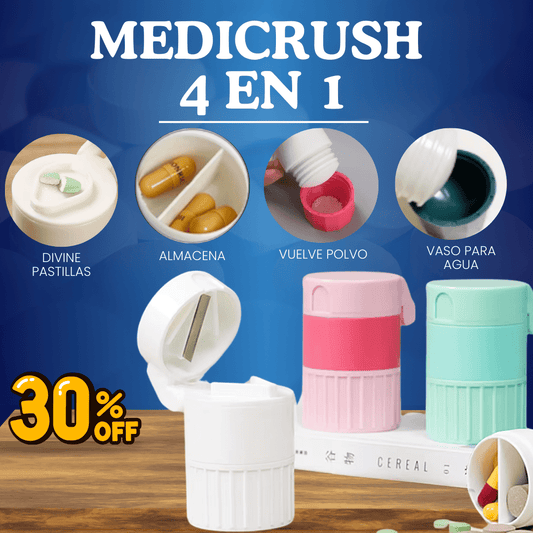 MEDICRUSH PASTILLERO 4 EN 1